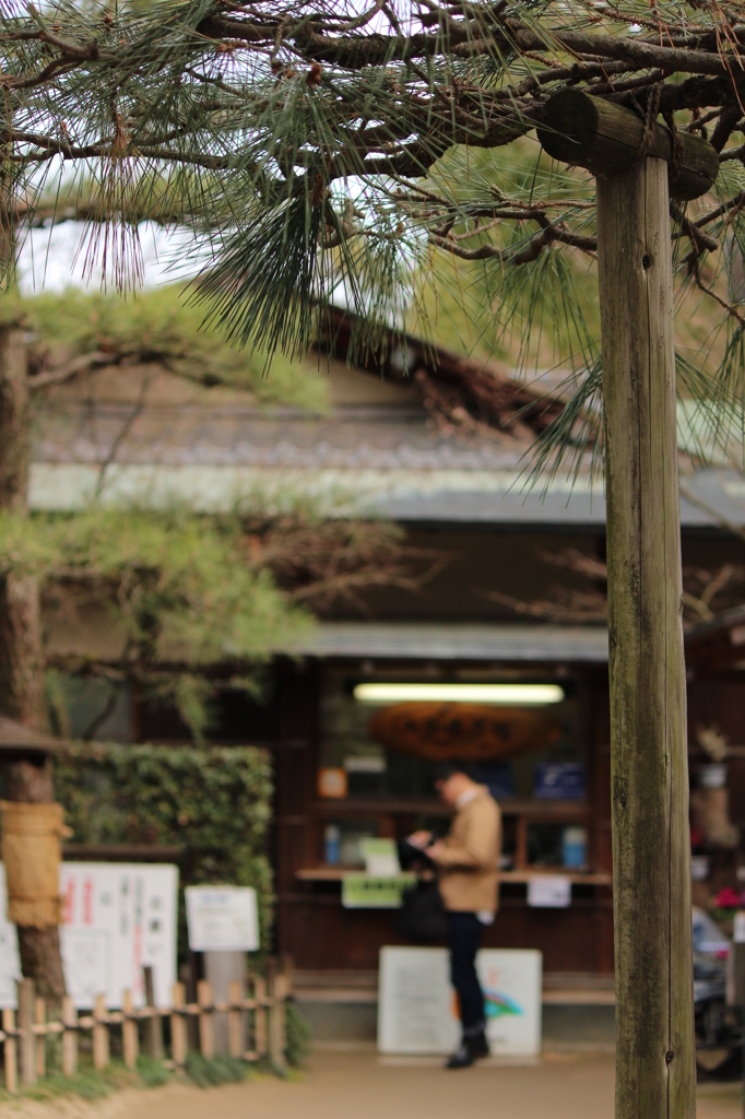 入り口＠縮景園