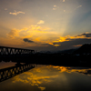 癒しの夕景