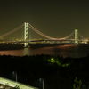 明石海峡大橋夜景