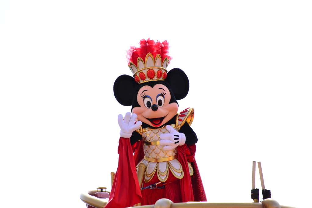 I caught Minnie's eye! 