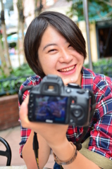 カメラ女子