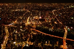 night sight from skytree Ⅱ