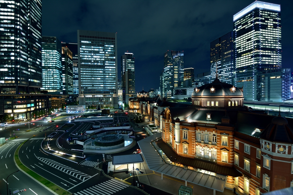 Marunouchi Night Scenery