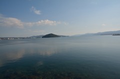 長崎空港付近の海