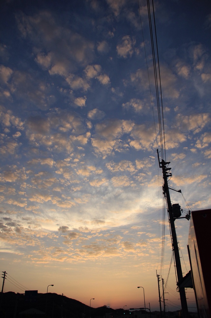 地元の空