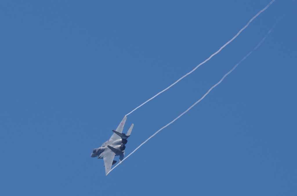 F-15J　機動飛行