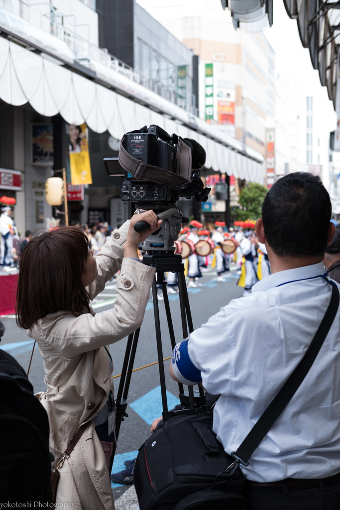 イベント撮影を撮影