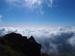 由布岳の雲海