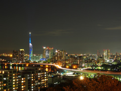 愛宕神社の夜景①