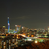 愛宕神社の夜景①