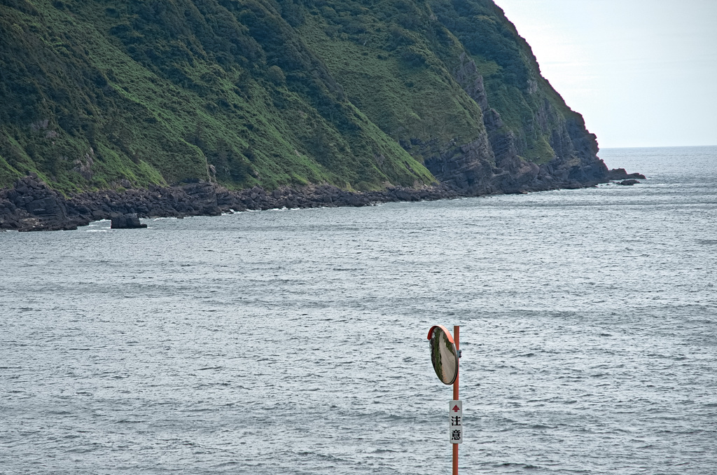 海沿いの道