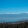 富山湾　鉢伏山より