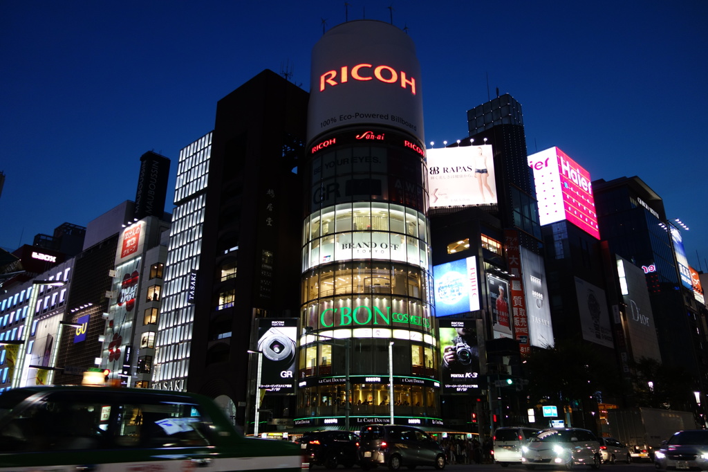 銀座夜景