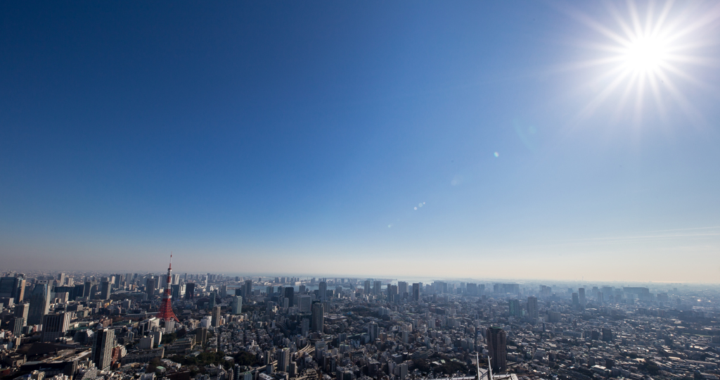 view from Roppongi hills SKYDECK #3