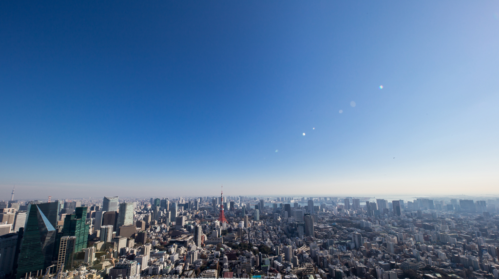 view from Roppongi hills SKYDECK #1