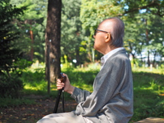 老いて感じる秋の風