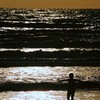水平線の影