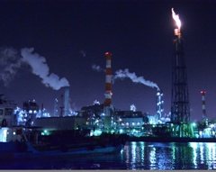 工場夜景