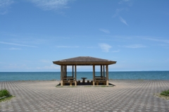 海辺の小屋