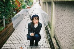 雨の神戸