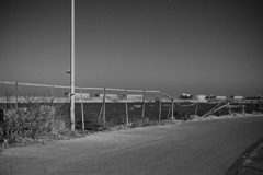 壊れたフェンス