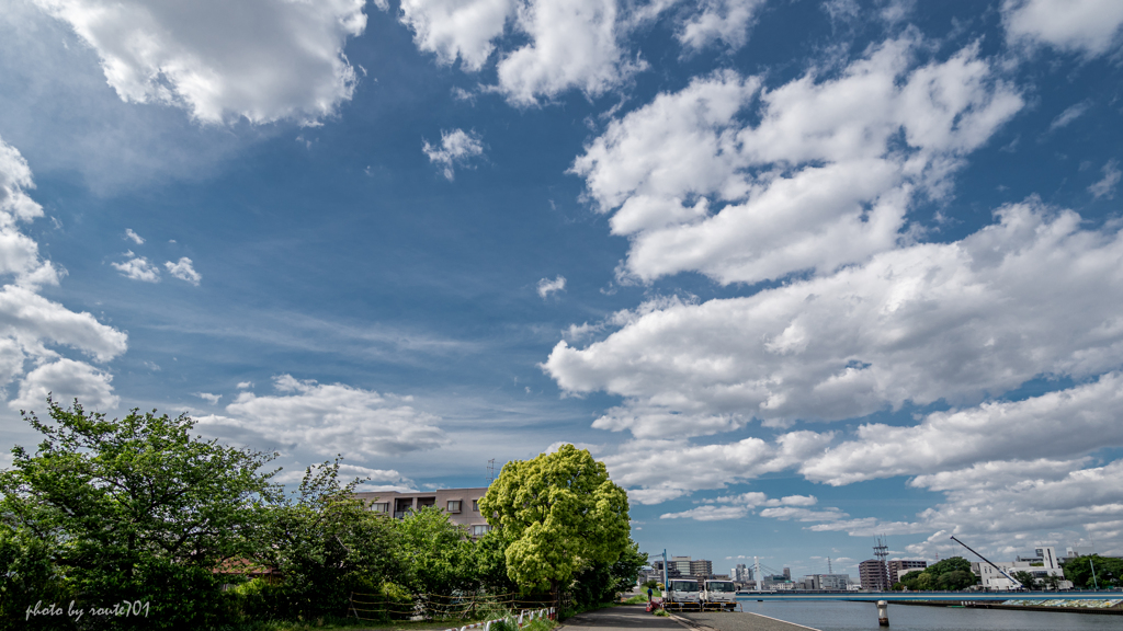 5月の空