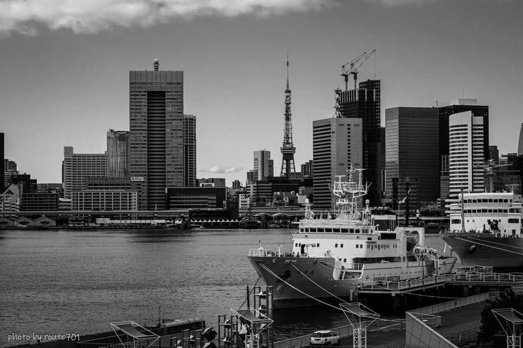 晴海埠頭より