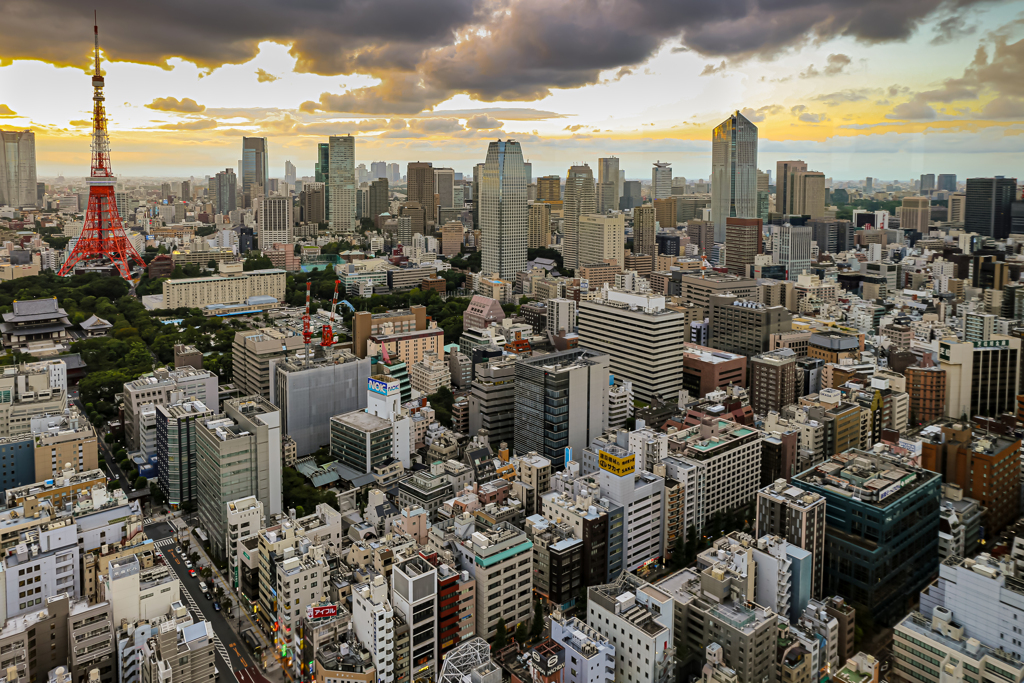 東京夕景