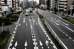 国道の景色