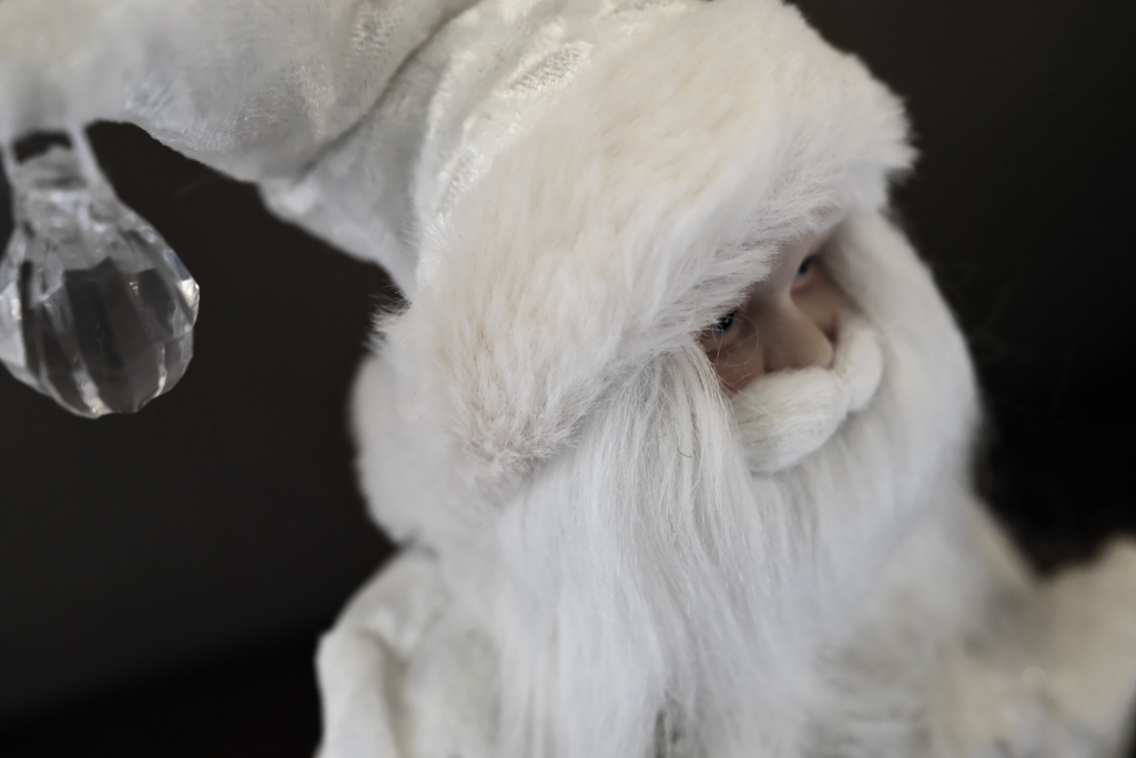 白いサンタクロース