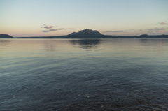 支笏湖夕景Ⅱ