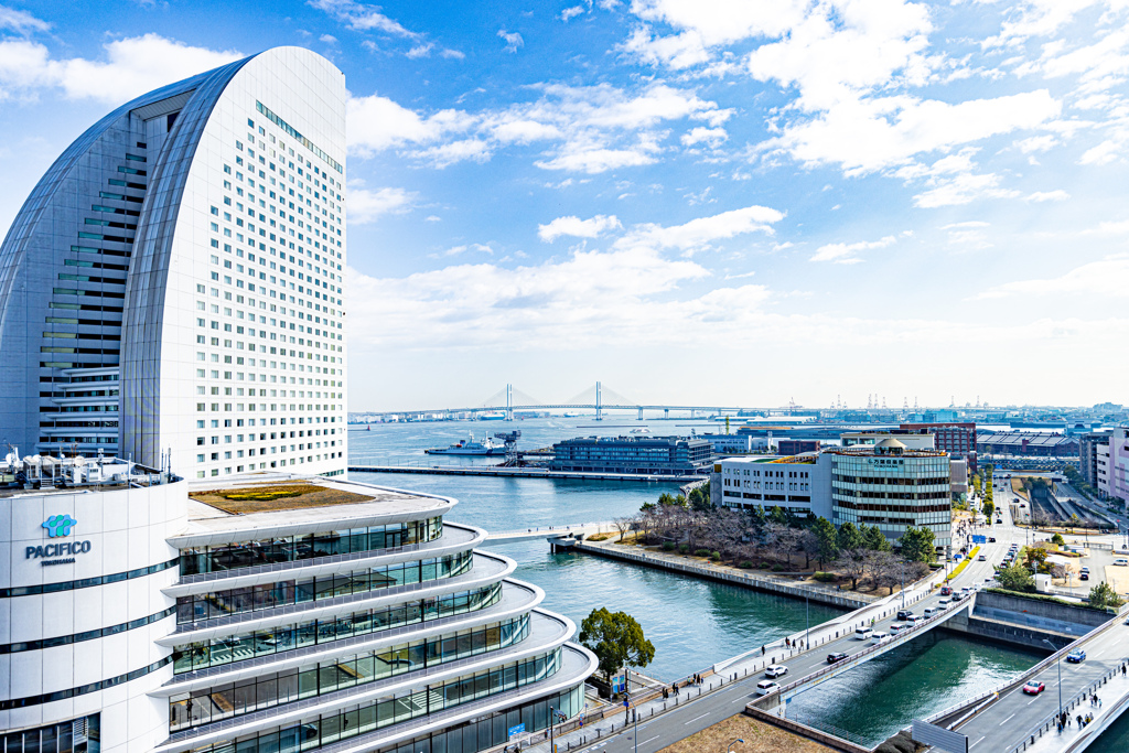 YOKOHAMA  PACIFICO & BAY BRIDGE