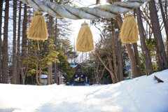 丘の上の神社