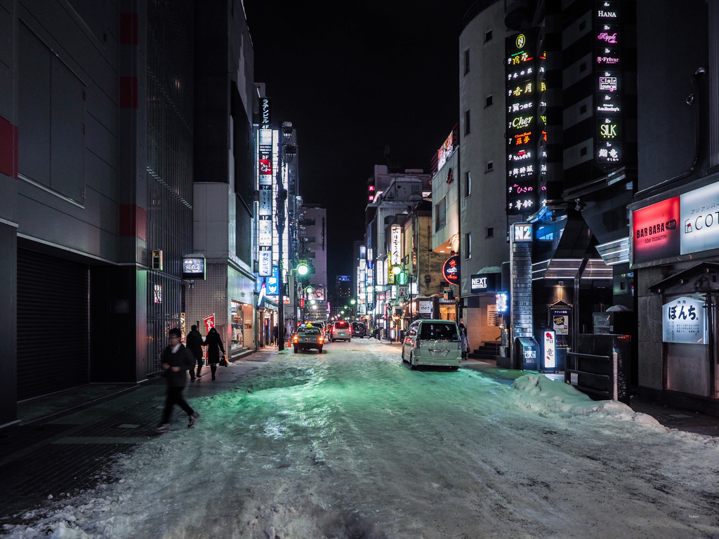 札幌ススキノ裏通り