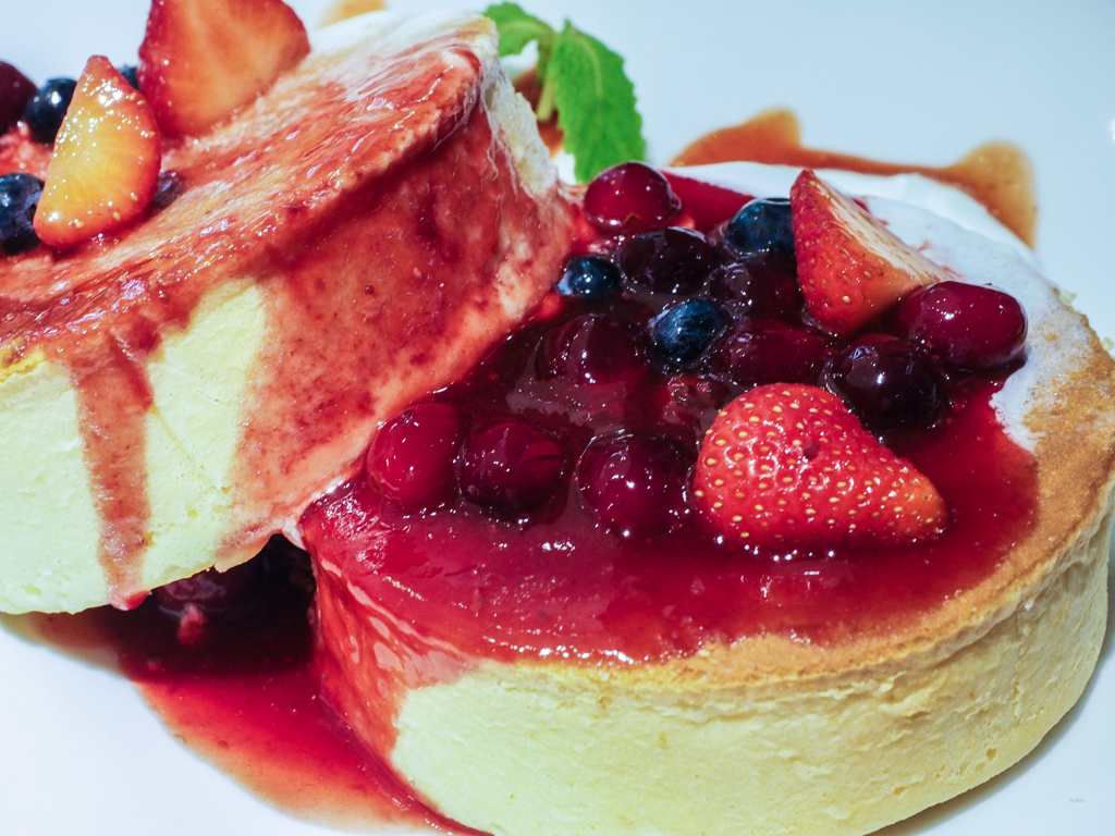 ホットケーキ　ベリー