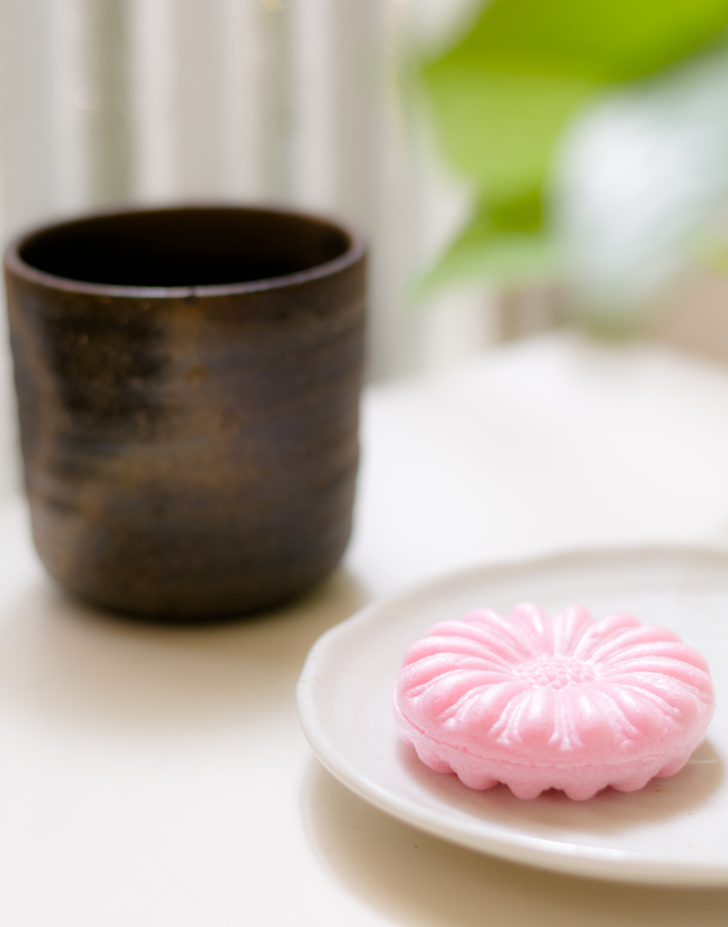ほんのり桜色