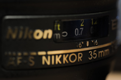 on NIKKOR