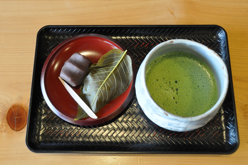京都ではんなりお抹茶
