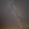 対角魚眼で撮ったニセコの星空、天の川