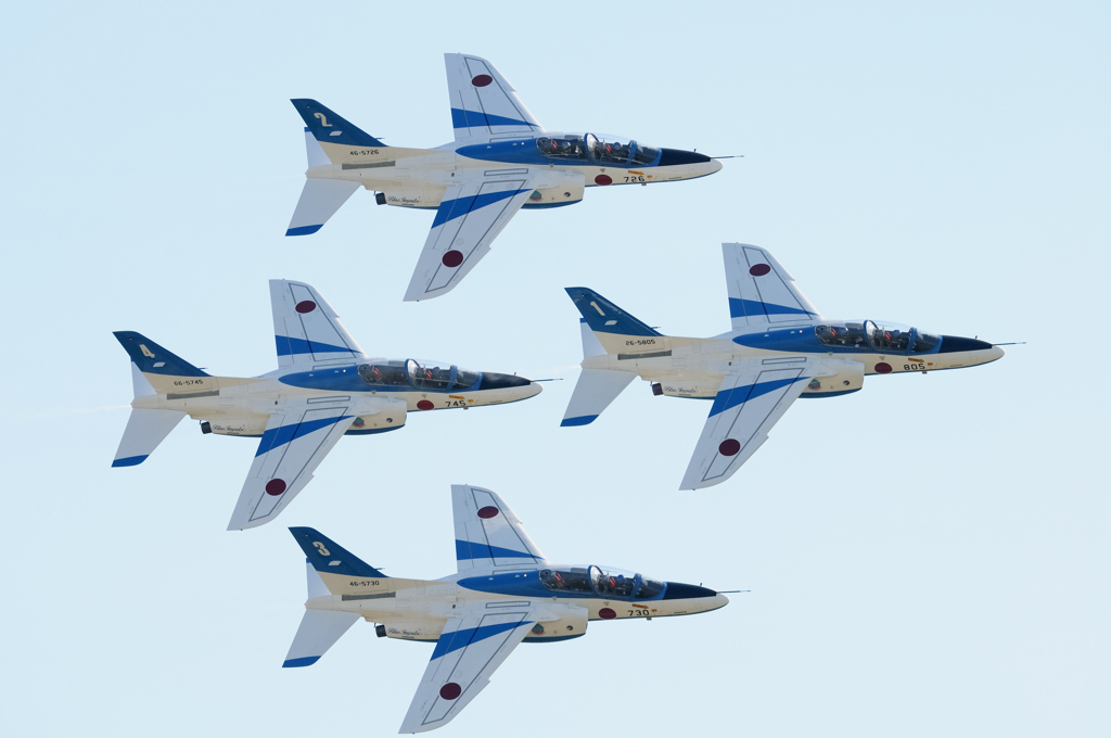 エアフェスタ浜松 2014　ブルーインパルス