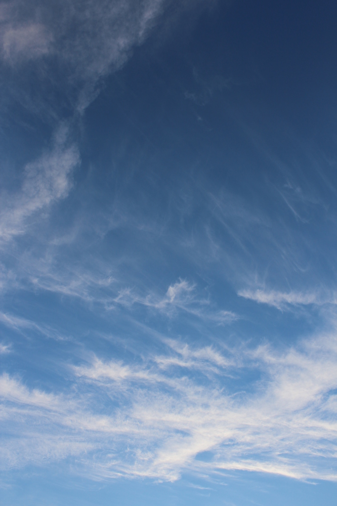 雲も夏から秋への衣替え③