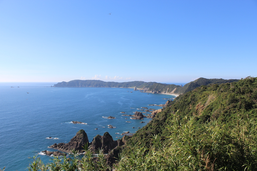 リアス式海岸展望台より