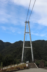 揺れる吊り橋①