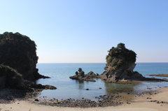 人形岩②