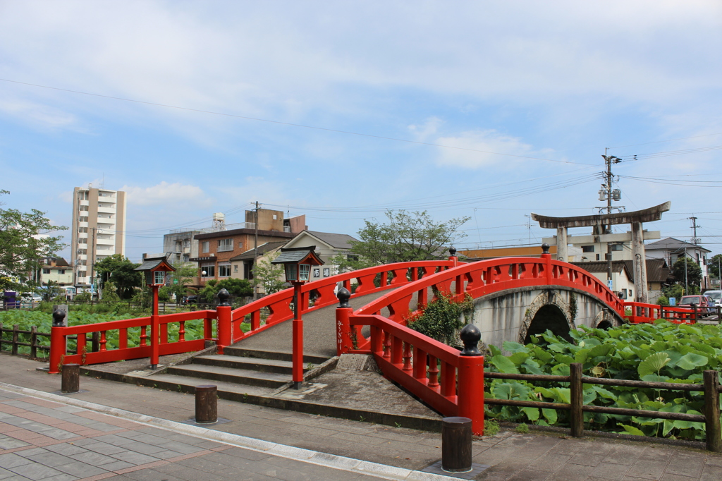 赤い禊橋①