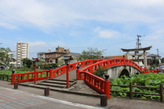 赤い禊橋①