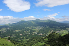 阿蘇五岳を望む