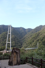 揺れる吊り橋④