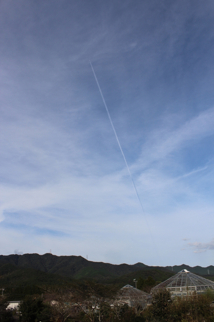 飛行機雲①