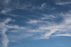 雲も夏から秋への衣替え①